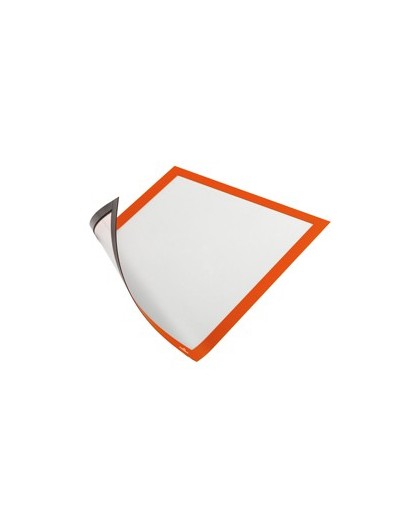 Cornice Duraframe® Magnetic A4 21x29,7cm arancio Durable