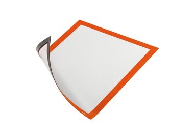 Cornice Duraframe® Magnetic A4 21x29,7cm arancio Durable