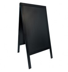 Lavagna Nera a cavalletto 54,5x85cm SANDWICH Securit
