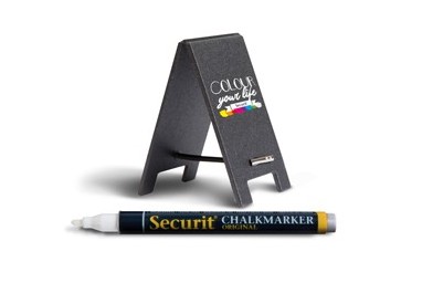 Set 5 TAG sandwich nere 8,5x5cm Securit