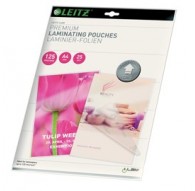 Scatola 25 pouches UDT A4 216X303mm 125mic Leitz