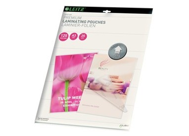 Scatola 25 pouches UDT A3 303X426mm 125mic Leitz