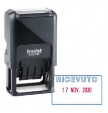 Timbro Printy 4750/1 4.0 41x24mm DATARIO+RICEVUTO autoinch. TRODAT