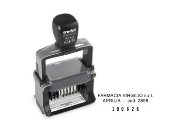 Datario Farmacia Professional 5460/Farm Trodat