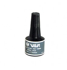 Inchiostro per cuscinetti a base alcool 30gr nero Viva