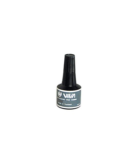 Inchiostro per cuscinetti a base d'olio 30gr nero Viva