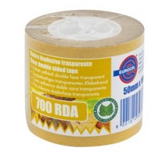 Nastro biadesivo 700RDA- 1"- 50mmx10mt - in termo singolo + etichetta Eurocel