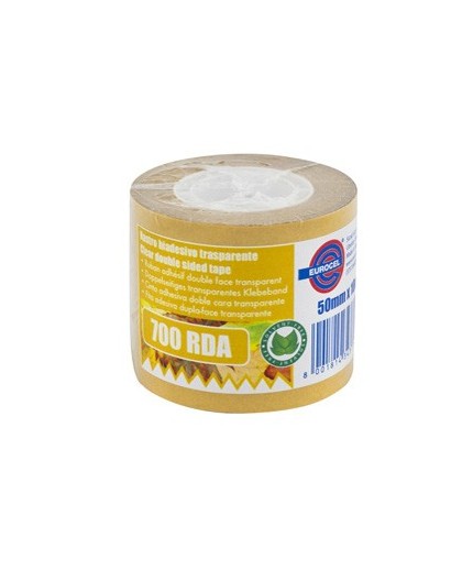 Nastro biadesivo 700RDA- 1"- 50mmx10mt - in termo singolo + etichetta Eurocel