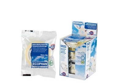 Nastro adesivo Ecophan 19mmx10mt in caramella Eurocel