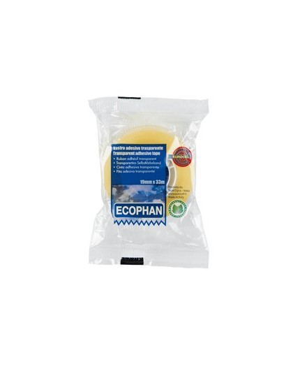 Nastro adesivo Ecophan 19mmx33mt in caramella Eurocel