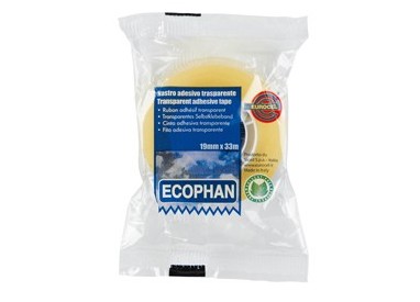 Nastro adesivo Ecophan 19mmx33mt in caramella Eurocel
