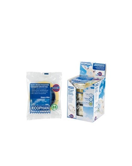 Nastro adesivo Ecophan 15mmx66mt in caramella Eurocel