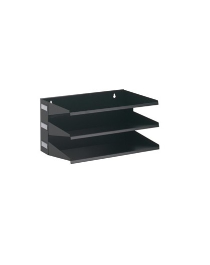 Portadocumenti Sorter Rack 3 scomparti nero DURABLE