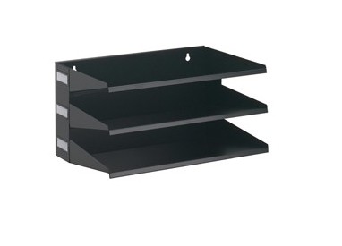Portadocumenti Sorter Rack 3 scomparti nero DURABLE