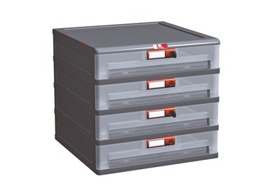 Cassettiera in PP 4 cassetti Mopla 104bis