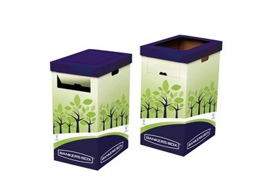 Cestino riciclo alto 31,5x60,8x42,7cm Fellowes