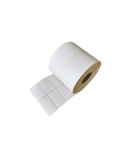 5.000 Etichette Trasf. Termico f.to 40x21mm - 2 piste - Printex