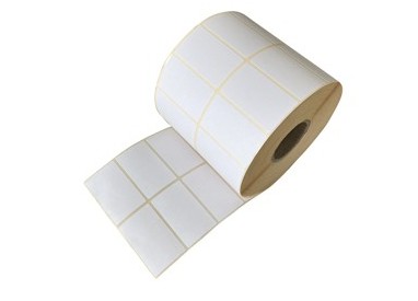 5.000 Etichette Trasf. Termico Diretto f.to 50x30mm - 2 piste - remov. Printex