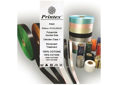 Nastro in tessuto Trasf. Termico f.to H30mm x 50mt - Printex