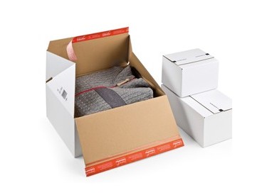 Scatola per spedizione E-Commerce 38,9x32,4x16cm Bianco