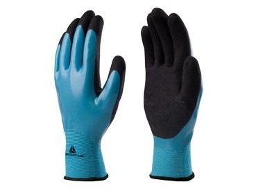 Guanto wetdry VV636BL Tg.10 palmo nitrile