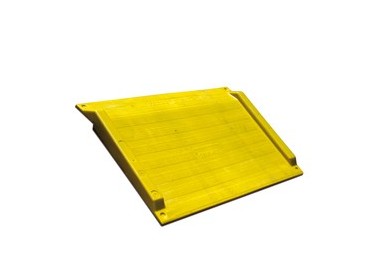 Rampa di accesso 75x125,6x7,5cm Giallo