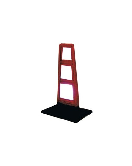 Delineatore stradale flessibile rifrangente