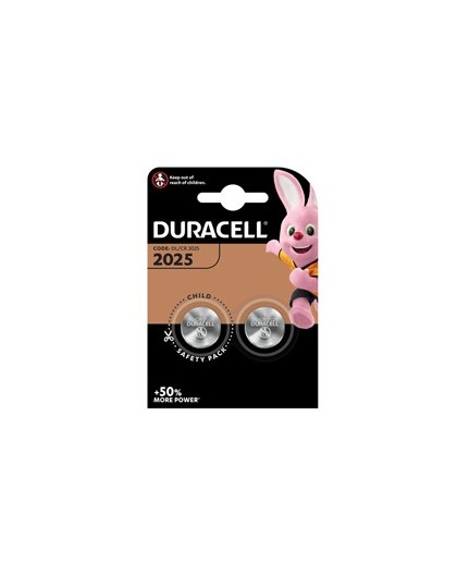 BLISTER 2 PILE LITIO DURACELL 3V (CR2025)