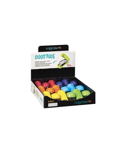 Display 18 cucitrici in ABS colori assortiti RiPlast