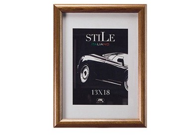 Cornice in legno e crilex A4 legno naturale Methodo