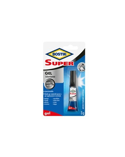 Colla istantanea universale Bostik Ultra Rapido Gel 3g