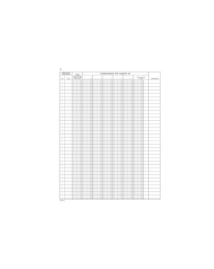 Registro corrispettivi x mancato o irregolare funzionam. 138610000 Data Ufficio