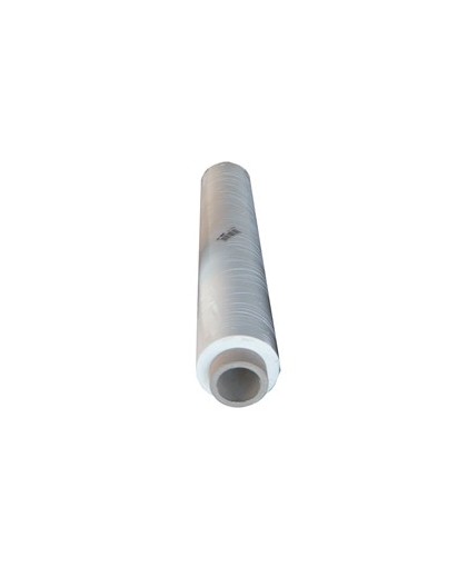 Film estensibile bianco latte coprente per imballo H50cm 23micron 250mt ca