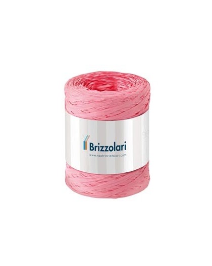 Rafia sintetica 6802 5mmx200mt colore rosa baby 05 Brizzolari