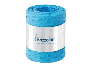 Rafia sintetica 6802 5mmx200mt colore azzurro 06 Brizzolari