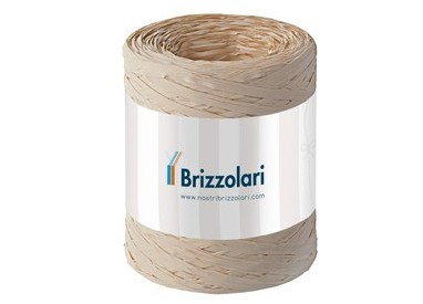 Rafia sintetica 6802 5mmx200mt colore naturale 40 Brizzolari