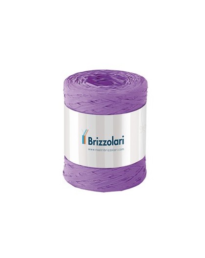 Rafia sintetica 6802 5mmx200mt colore lilla 16 Brizzolari