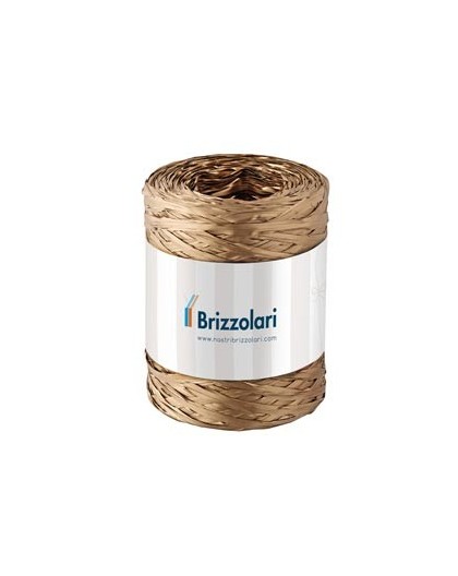 Rafia sintetica 6802 5mmx200mt colore oro 33 Brizzolari