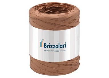 Rafia sintetica 6802 5mmx200mt colore avana 32 Brizzolari