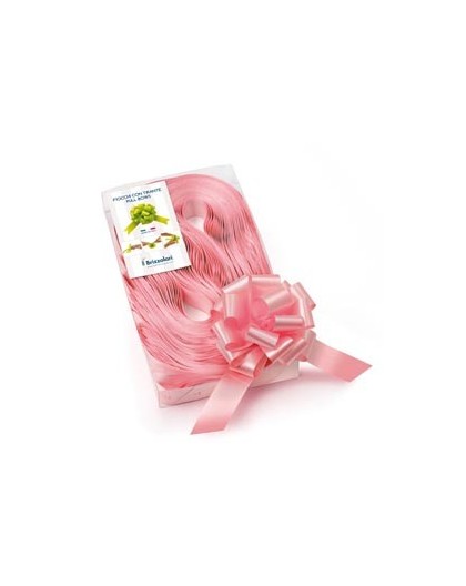 30 nastri strip 6800 31mm-Ø13cm colore rosa baby 05 Brizzolari