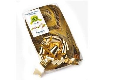 30 nastri strip metal 6870 31mm-Ø13cm colore oro 03 Brizzolari