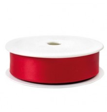 Nastro doppio raso 25mmx25mt colore rosso 35 Brizzolari