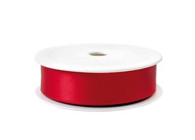 Nastro doppio raso 25mmx25mt colore rosso 35 Brizzolari
