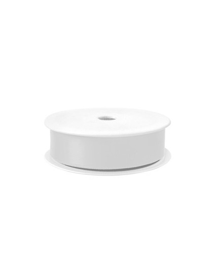 Nastro doppio raso 25mmx25mt colore bianco 01 Brizzolari