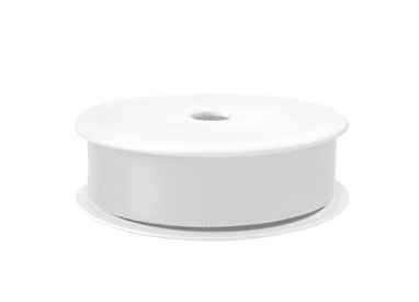 Nastro doppio raso 25mmx25mt colore bianco 01 Brizzolari