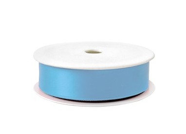 Nastro doppio raso 25mmx25mt colore azzurro 70 Brizzolari