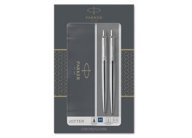 Gift Set portamine 0,5mm + sfera M Jotter stainless steel CT Parker