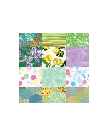 Scatola 100fg carta regalo Raso Primavera 70X100cm Rex Sadoch