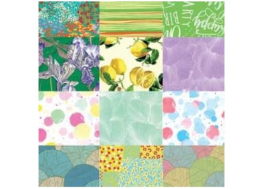 Scatola 100fg carta regalo Raso Primavera 70X100cm Rex Sadoch