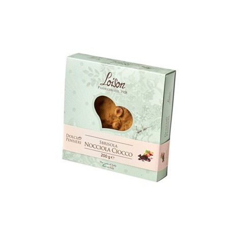 Torta Sbrisola Nocciola ciocco 200gr - Loison